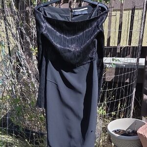 Rolland Mouret Black Long Sleeve Dress